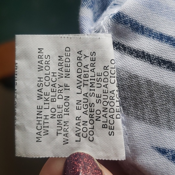 2 Scrub Top Lot, Blue - Picture 9 of 16